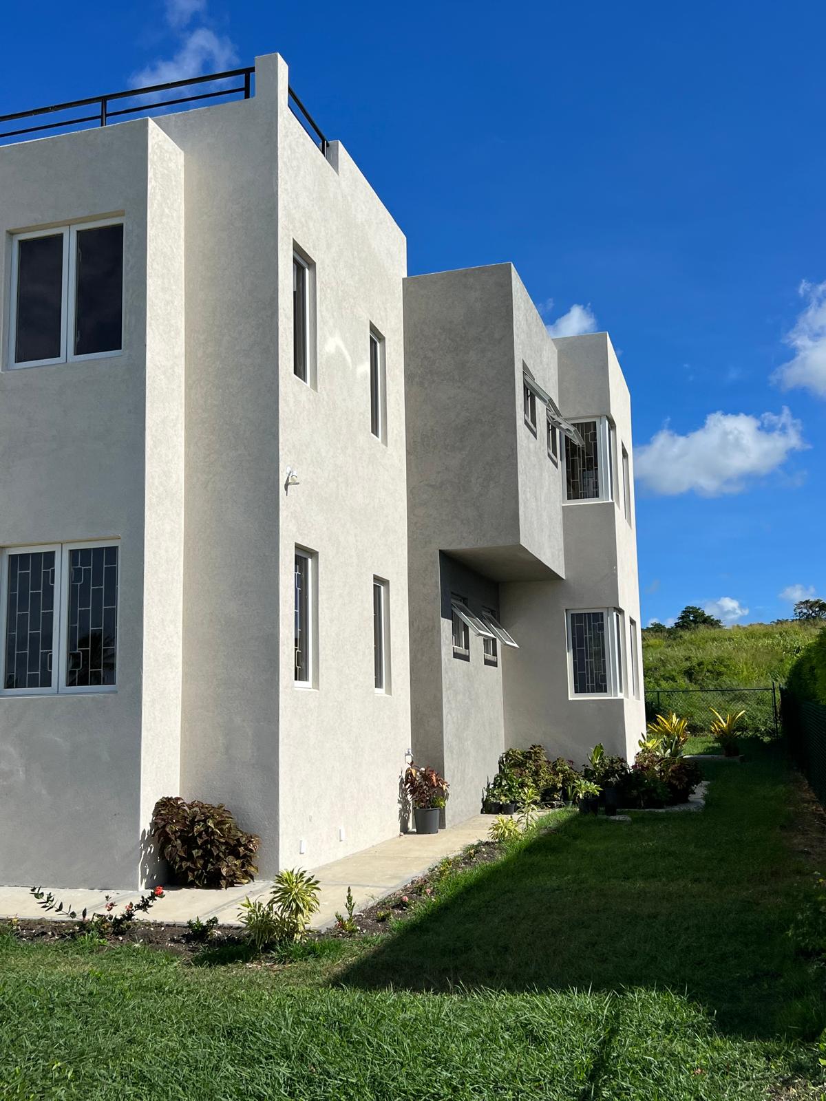 A completed Gera-Tec home in Christ Church